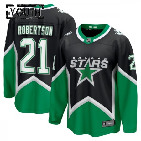 Lasten NHL Dallas Stars Pelipaita 2025-26 Fanatics Premium Jason Robertson Alternate Musta